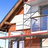 une maison en travaux de r&eacute;novation &eacute;nerg&eacute;tique